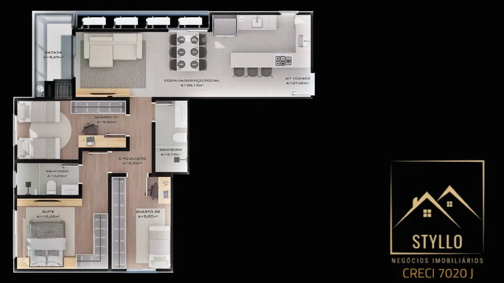 Apartamento, 3 quartos, 87 m² - Foto 11