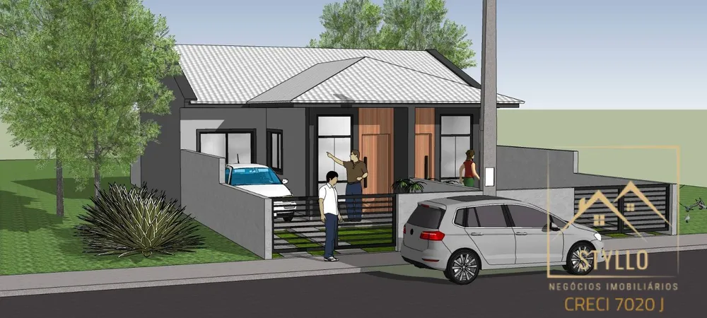 Casa, 2 quartos, 104 m² - Foto 1