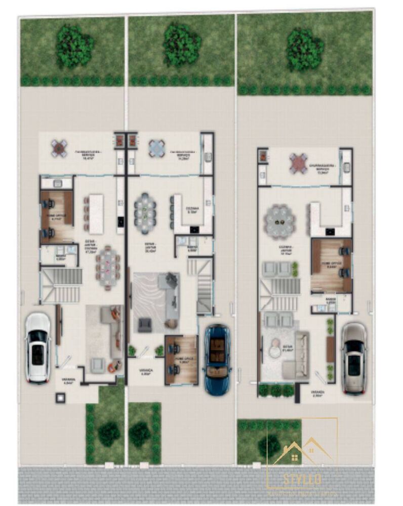 Casa, 3 quartos, 184 m² - Foto 2