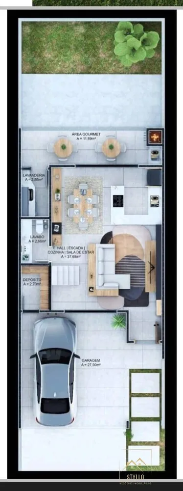 Casa de Condomínio, 3 quartos - Foto 5