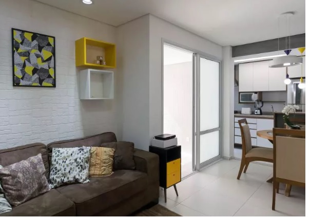 Apartamento à venda com 1 quarto, 43m² - Foto 3