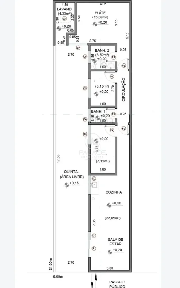 Casa, 3 quartos, 84 m² - Foto 8
