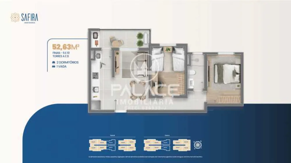 Apartamento, 2 quartos, 52 m² - Foto 11