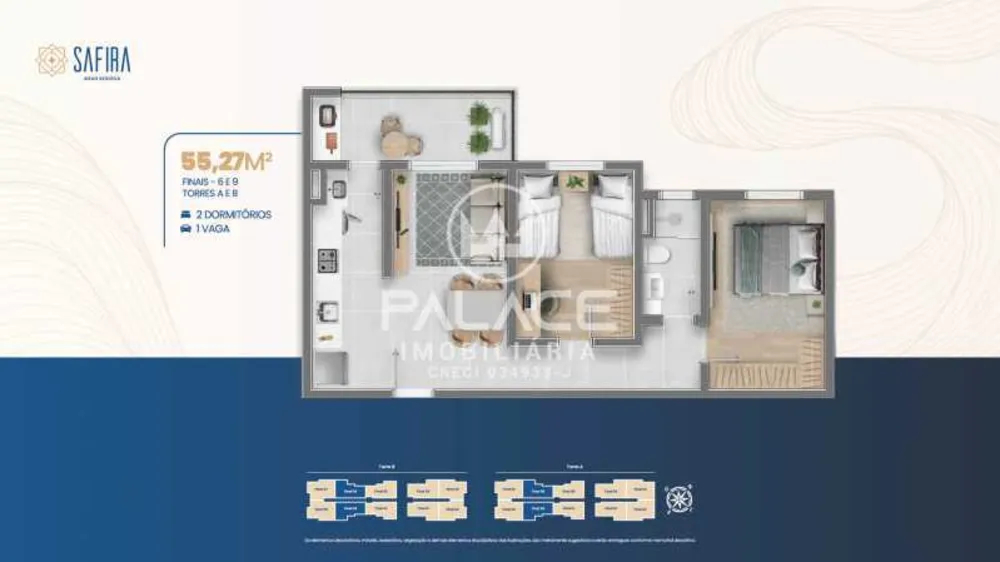 Apartamento, 2 quartos, 52 m² - Foto 10