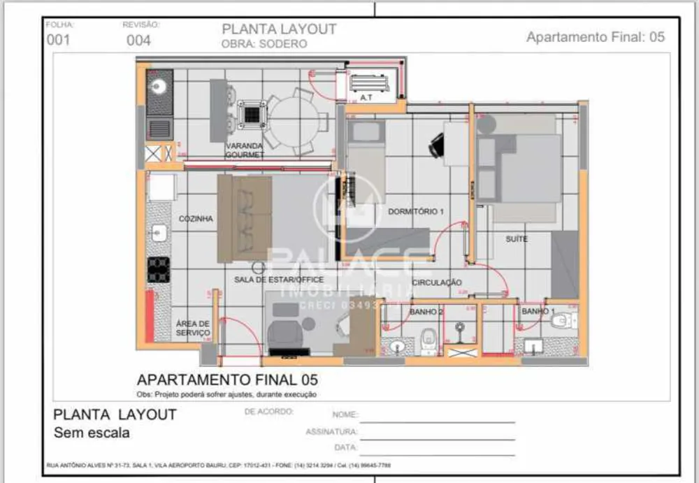 Apartamento, 2 quartos, 68 m² - Foto 1