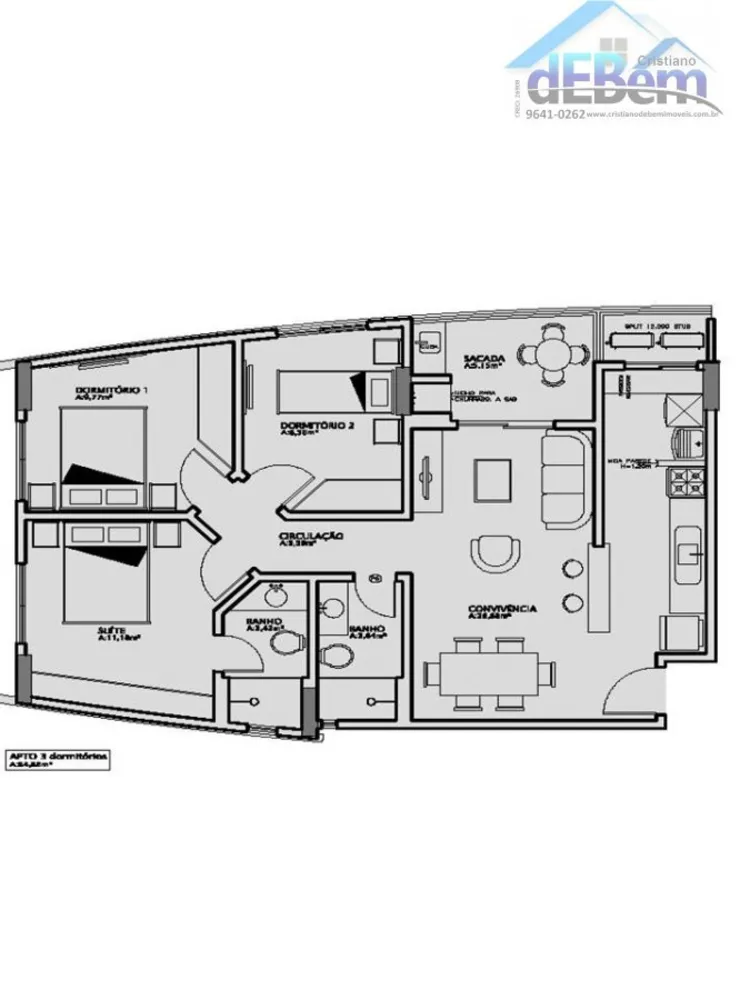 Apartamento, 3 quartos, 95 m² - Foto 9