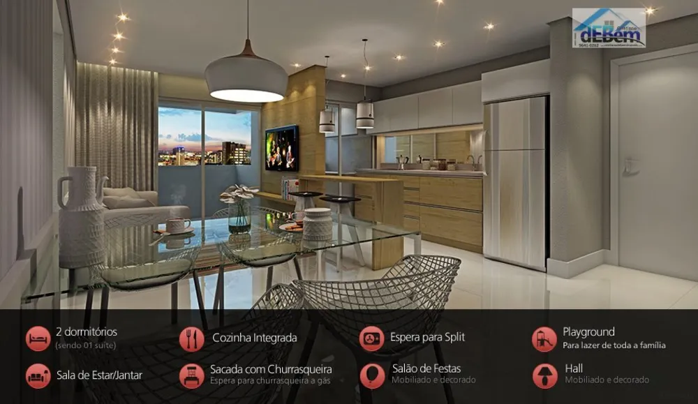 Apartamento, 2 quartos, 68 m² - Foto 3
