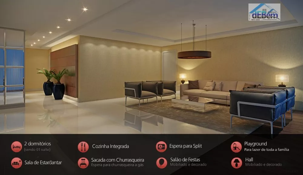 Apartamento, 2 quartos, 68 m² - Foto 3