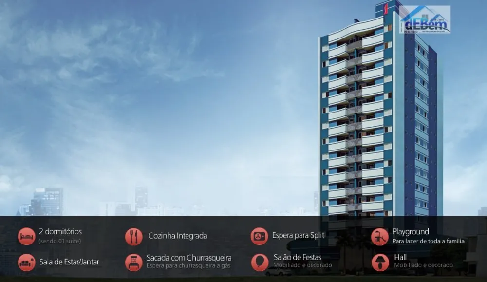 Apartamento, 2 quartos, 68 m² - Foto 1