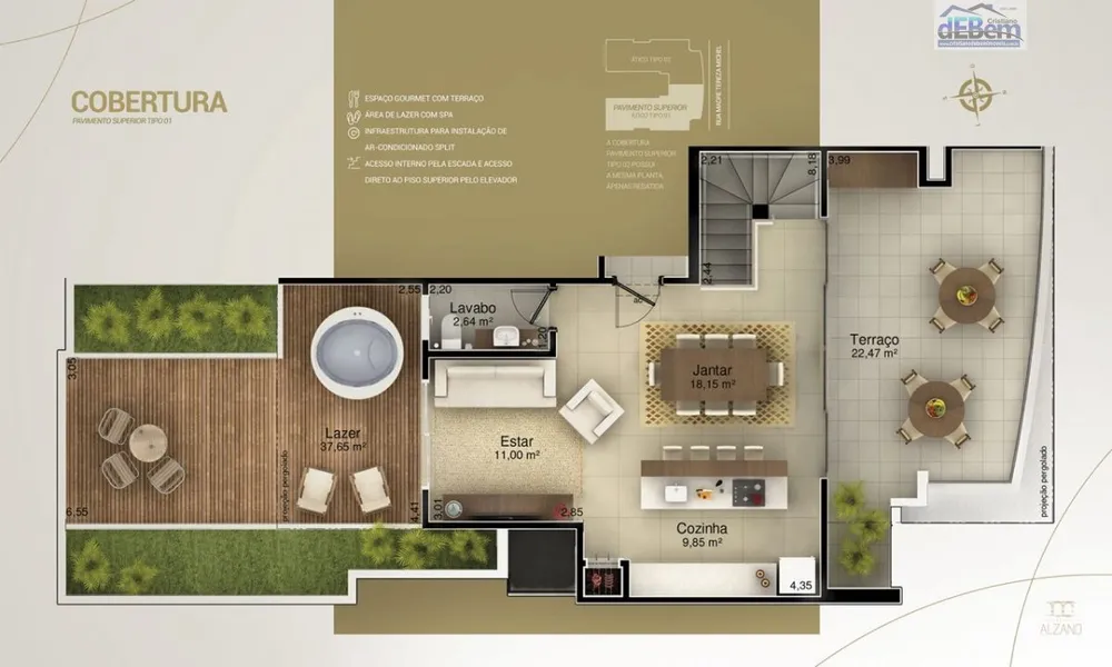 Apartamento, 3 quartos, 158 m² - Foto 4