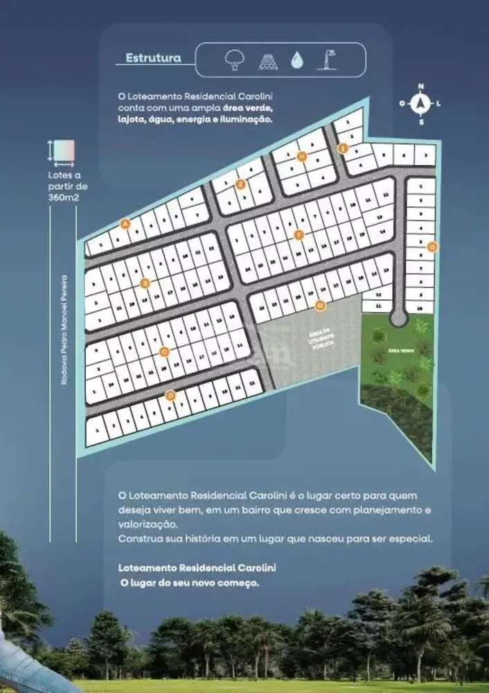 Terreno, 360 m² - Foto 2