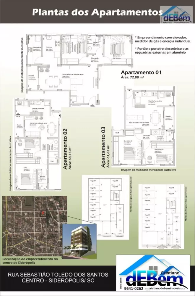 Apartamento, 2 quartos, 68 m² - Foto 1