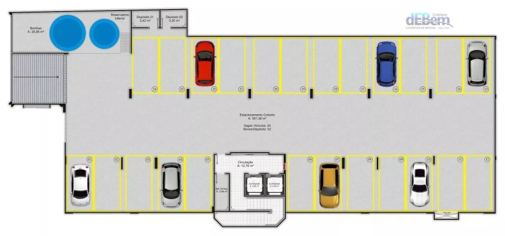 Apartamento, 3 quartos, 182 m² - Foto 1