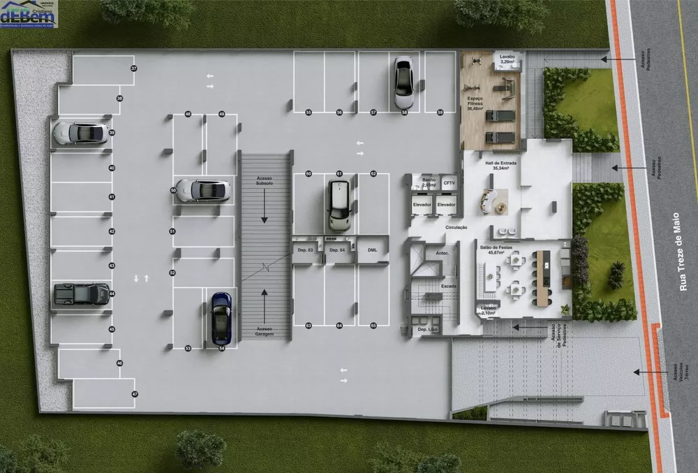 Apartamento, 2 quartos, 65 m² - Foto 4