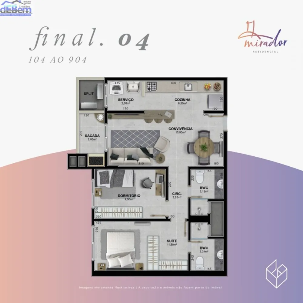 Apartamento, 3 quartos, 92 m² - Foto 11