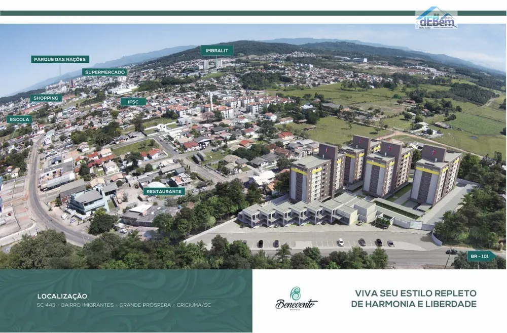 Apartamento, 2 quartos, 64 m² - Foto 2