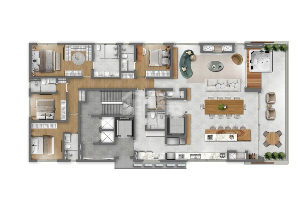 Apartamento, 4 quartos, 279 m² - Foto 15