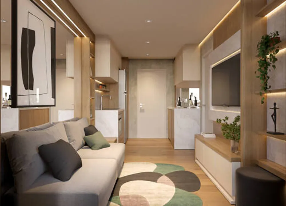 Apartamento, 2 quartos, 44 m² - Foto 2