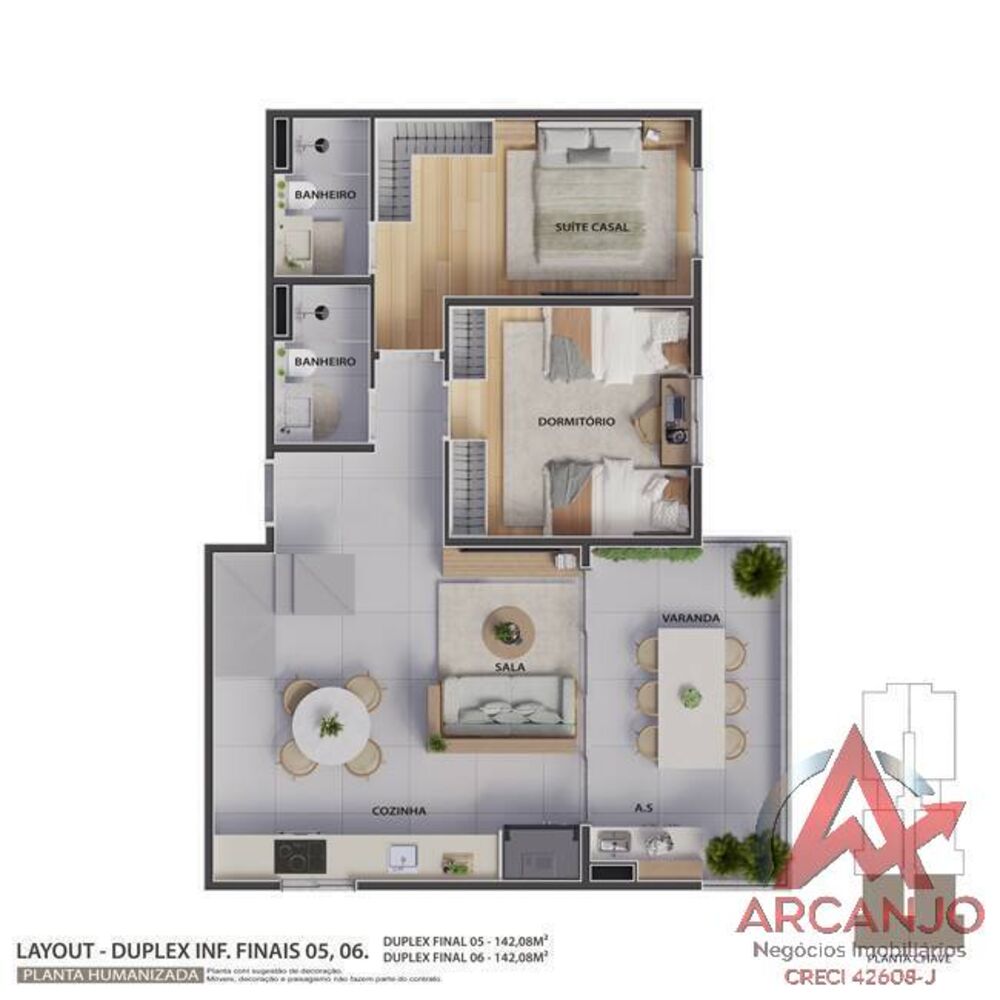 Apartamento à venda com 3 quartos, 70m² - Foto 4