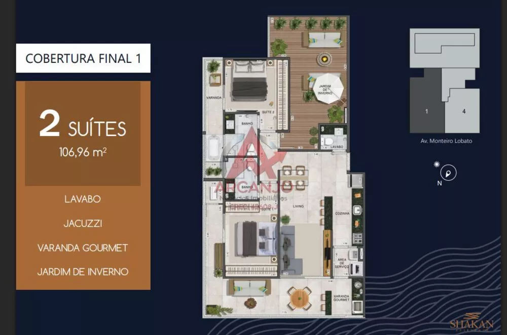 Apartamento, 3 quartos, 107 m² - Foto 4