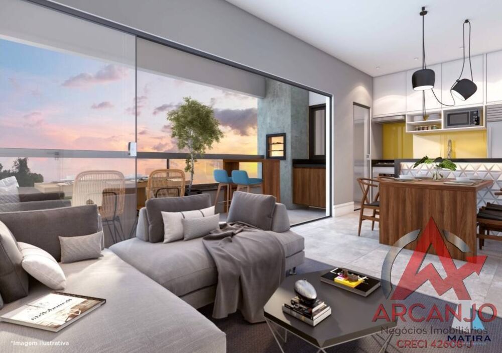 Apartamento à venda com 1 quarto, 35m² - Foto 2