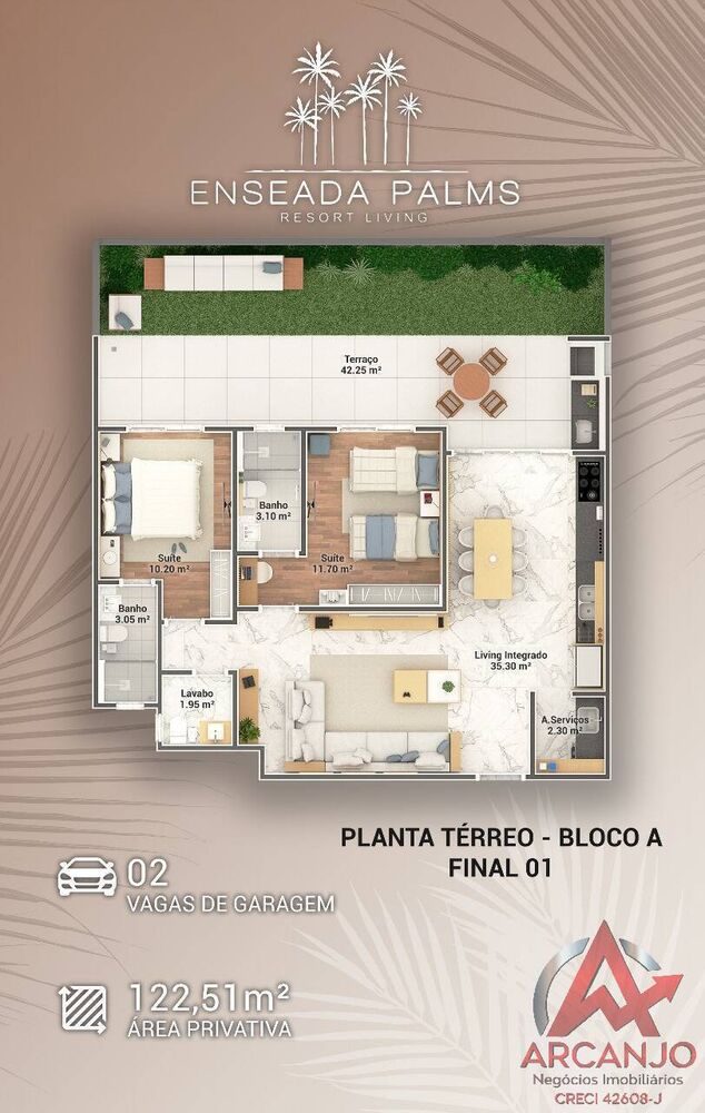 Apartamento à venda com 2 quartos, 86m² - Foto 4