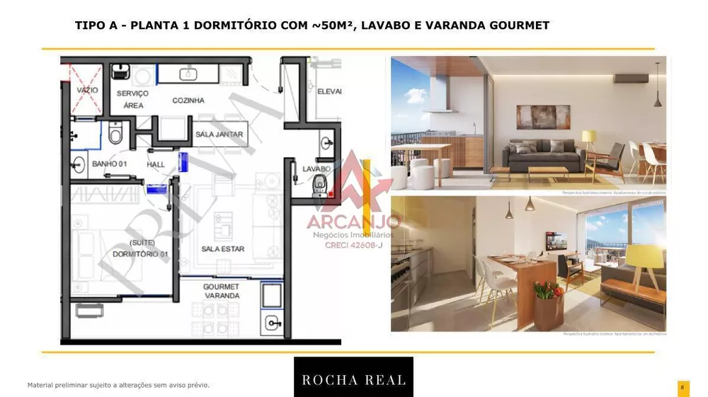 Apartamento, 2 quartos, 91 m² - Foto 3