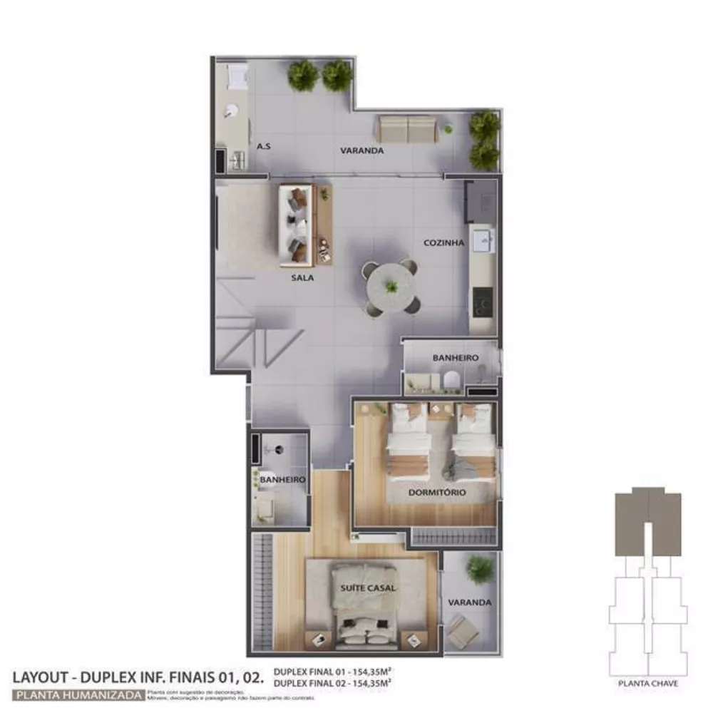Apartamento, 2 quartos, 123 m² - Foto 6