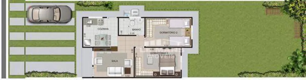 Apartamento, 2 quartos, 66 m² - Foto 4