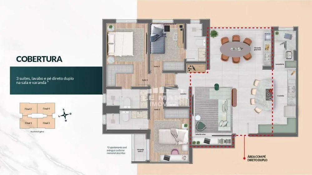 Apartamento, 3 quartos, 111 m² - Foto 19