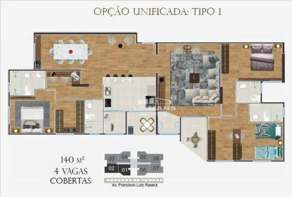 Apartamento, 3 quartos, 70 m² - Foto 12