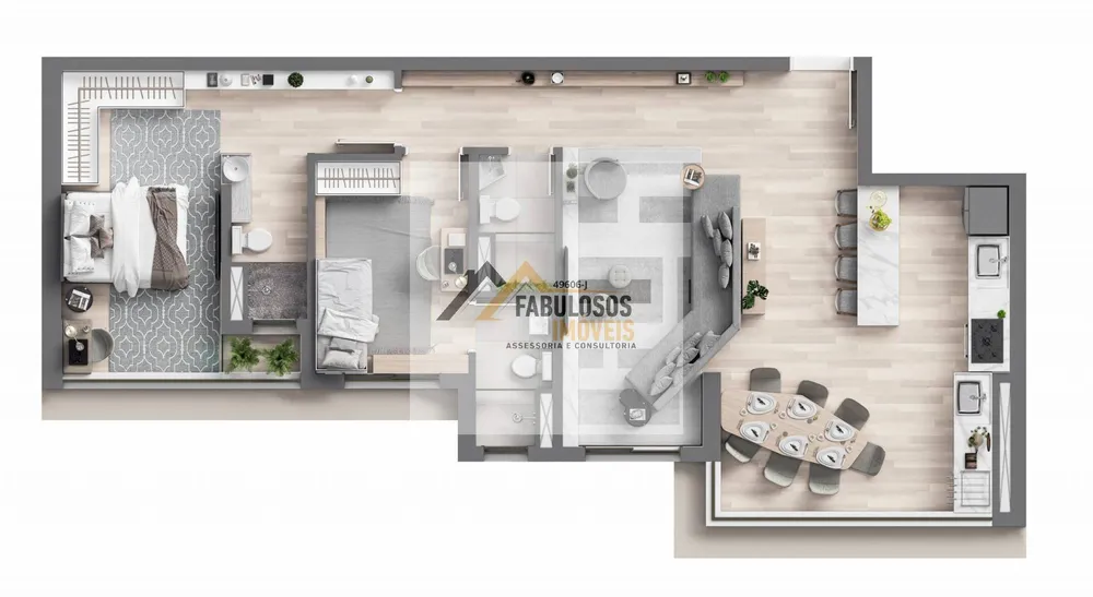 Apartamento, 3 quartos, 90 m² - Foto 9