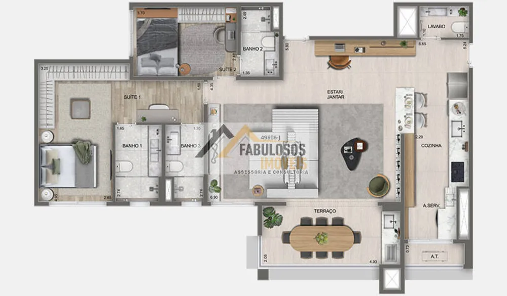 Apartamento, 2 quartos, 72 m² - Foto 7