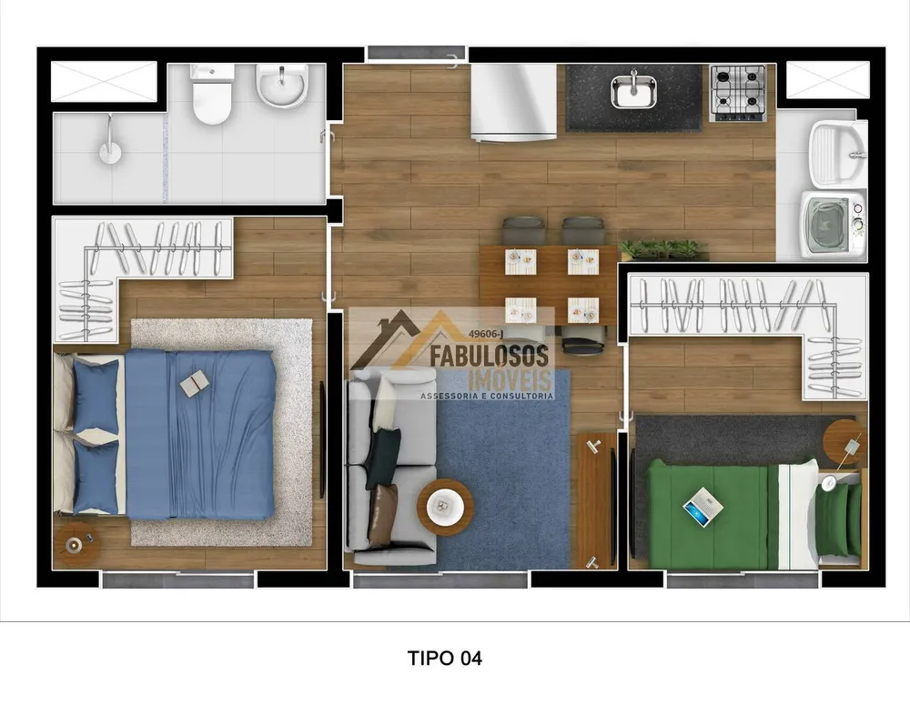 Apartamento, 26 m² - Foto 12