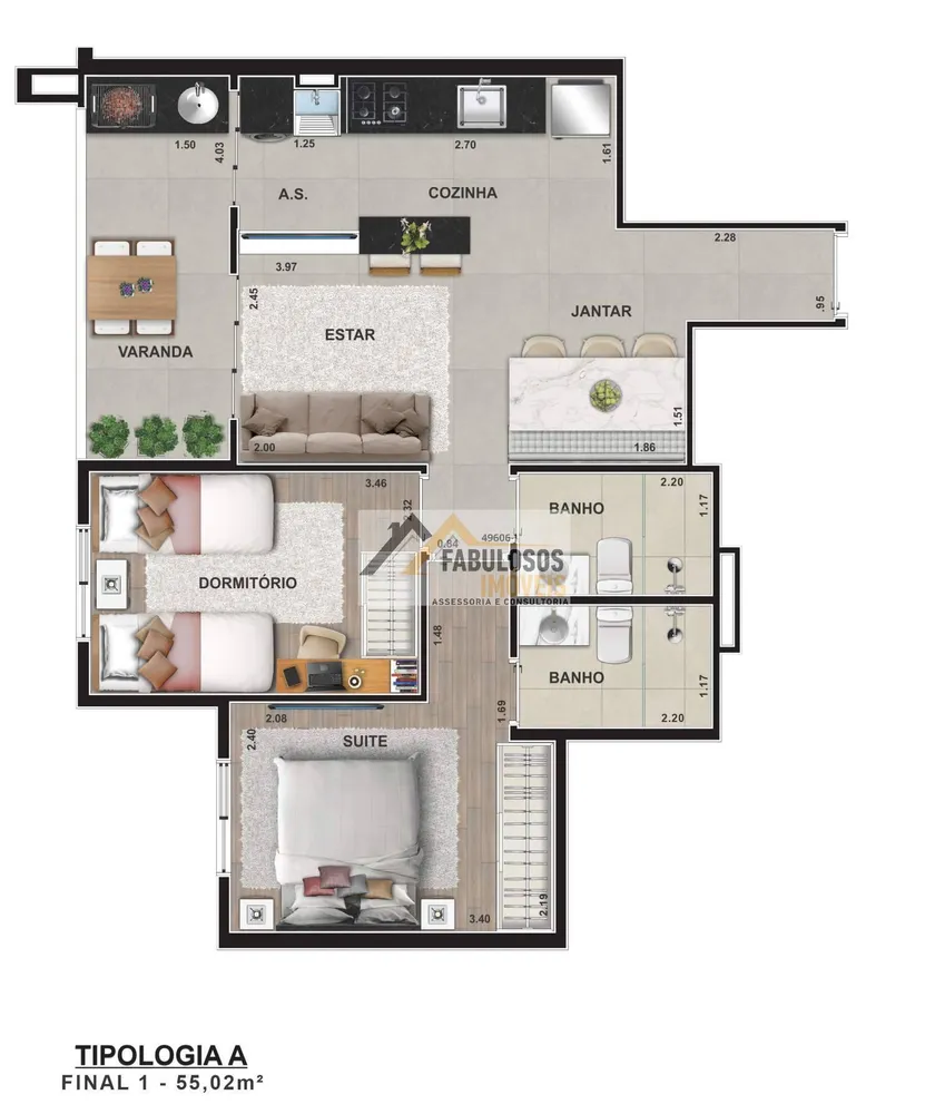 Apartamento, 3 quartos, 72 m² - Foto 12