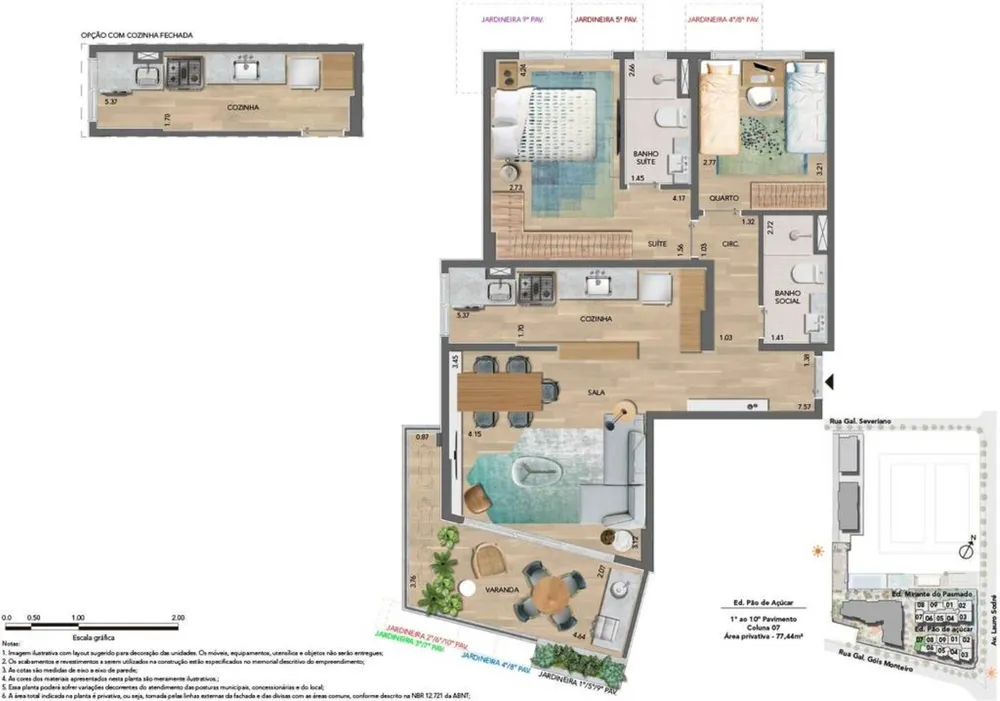 Apartamento, 2 quartos, 76 m² - Foto 9