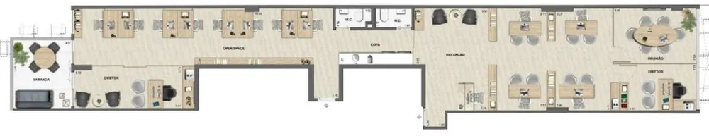 Sala-Conjunto, 52 m² - Foto 18