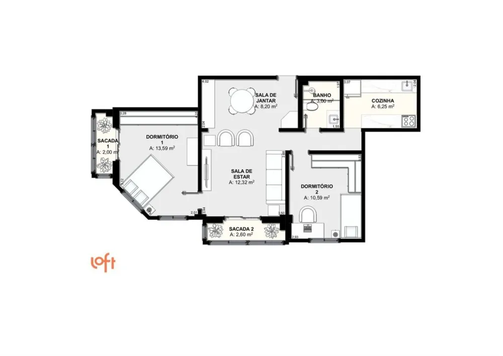 Apartamento, 2 quartos, 83 m² - Foto 30