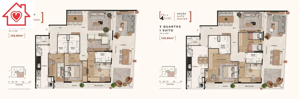 Cobertura, 4 quartos, 128 m² - Foto 23