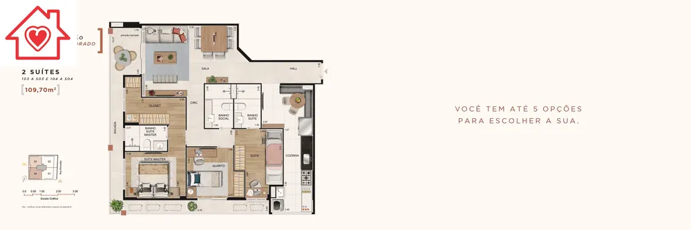 Cobertura, 4 quartos, 128 m² - Foto 9