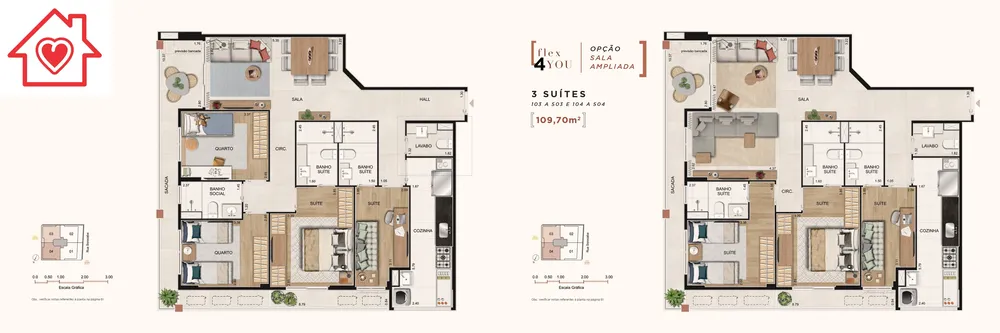 Cobertura, 4 quartos, 128 m² - Foto 19
