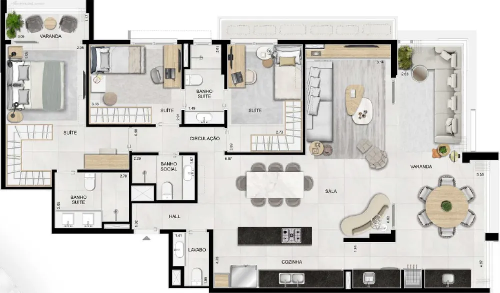 Apartamento, 4 quartos, 139 m² - Foto 23