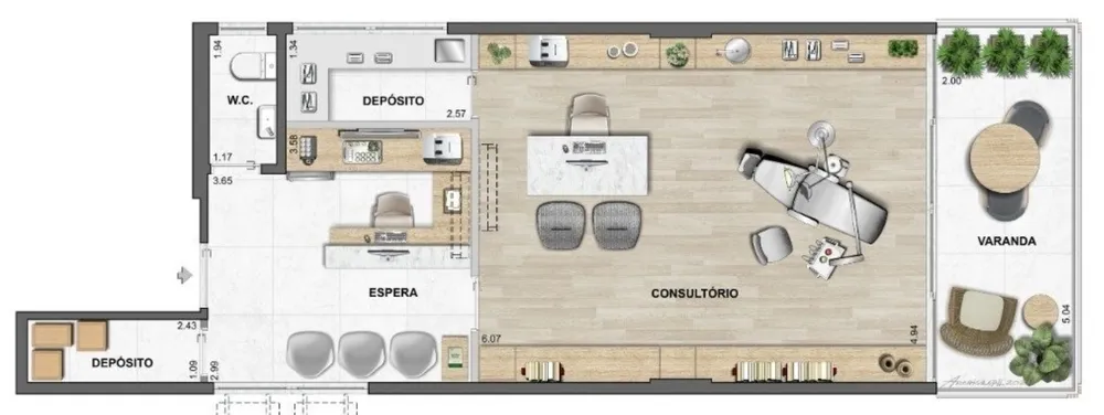 Sala-Conjunto, 139 m² - Foto 14