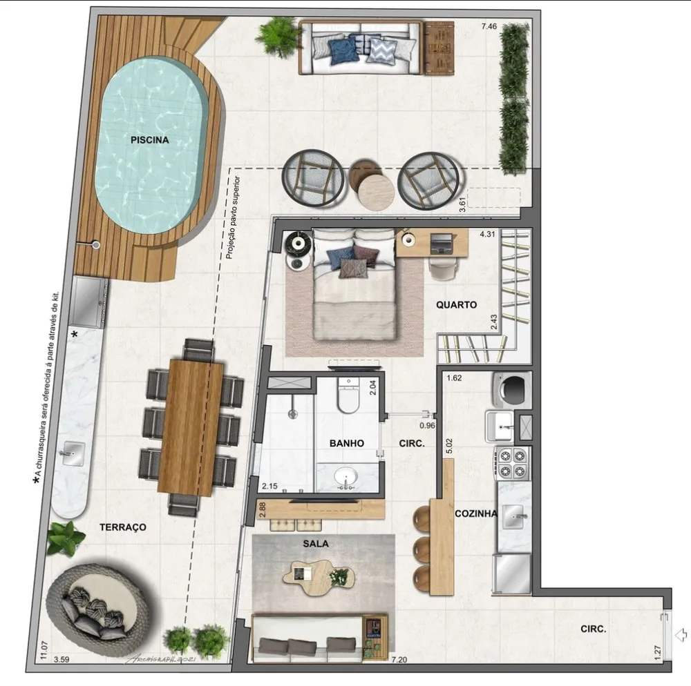 Apartamento, 2 quartos, 137 m² - Foto 24