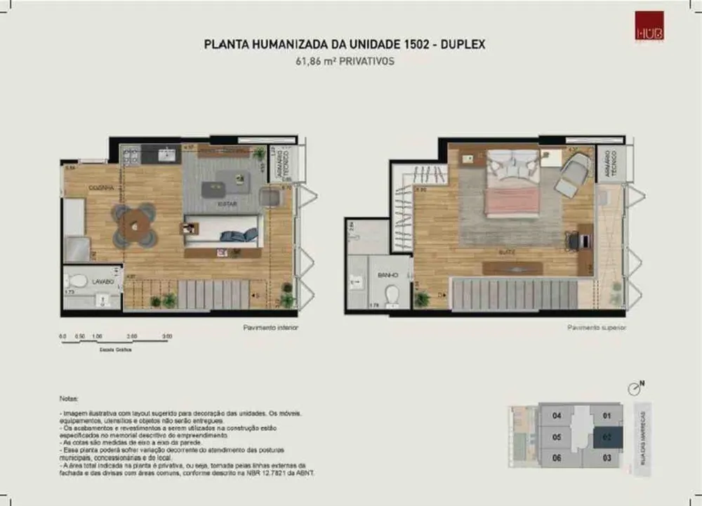 Apartamento, 1 quarto, 36 m² - Foto 21