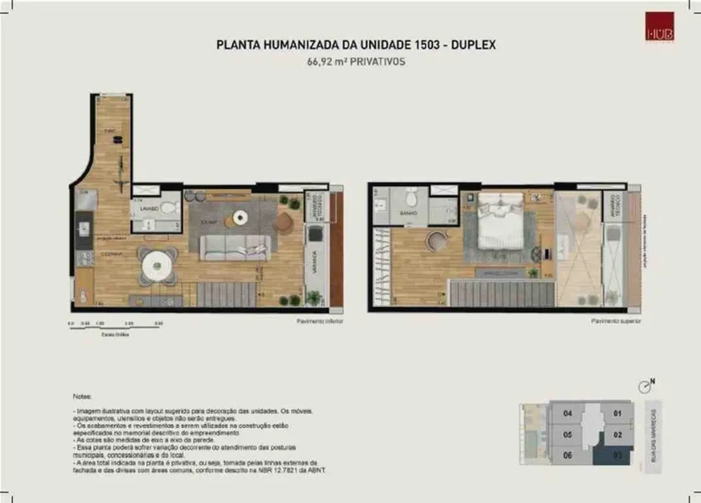 Apartamento, 1 quarto, 36 m² - Foto 14