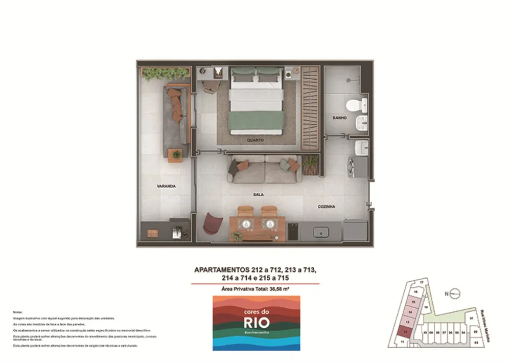 Apartamento, 1 quarto, 31 m² - Foto 9