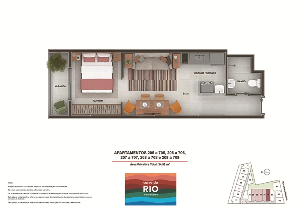Apartamento, 1 quarto, 31 m² - Foto 33