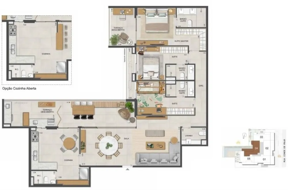 Apartamento, 4 quartos, 166 m² - Foto 30
