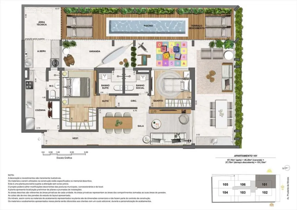 Apartamento, 2 quartos, 113 m² - Foto 13